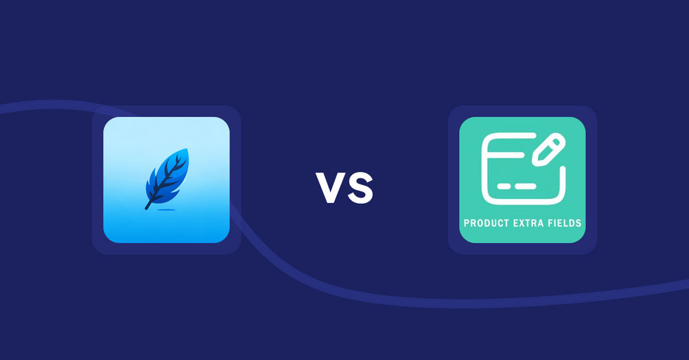 Shopify Metafield Apps: StoreGPT AI Description Writer vs. Product Extra Fields ‑Soronix