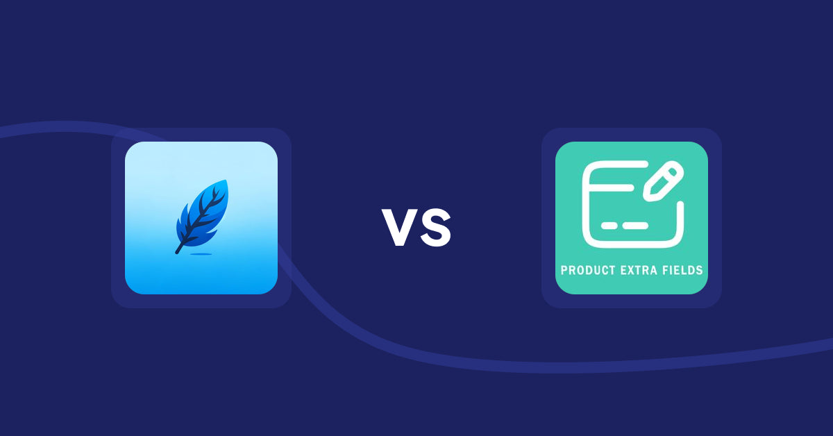 Shopify Metafield Apps: StoreGPT AI Description Writer vs. Product Extra Fields ‑Soronix