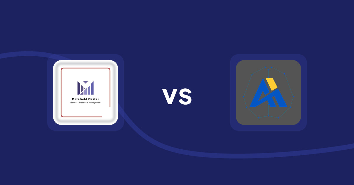 Shopify Metafield Apps: Metafield Master vs Digiware SmartMeta using AI