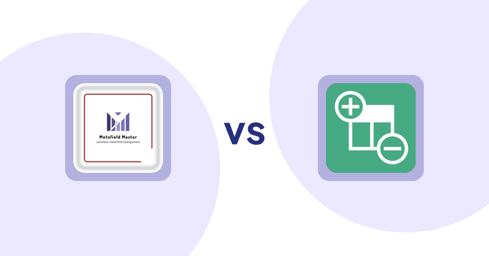 Shopify Metafield Apps: Metafield Master vs SWT Products Custom Fields