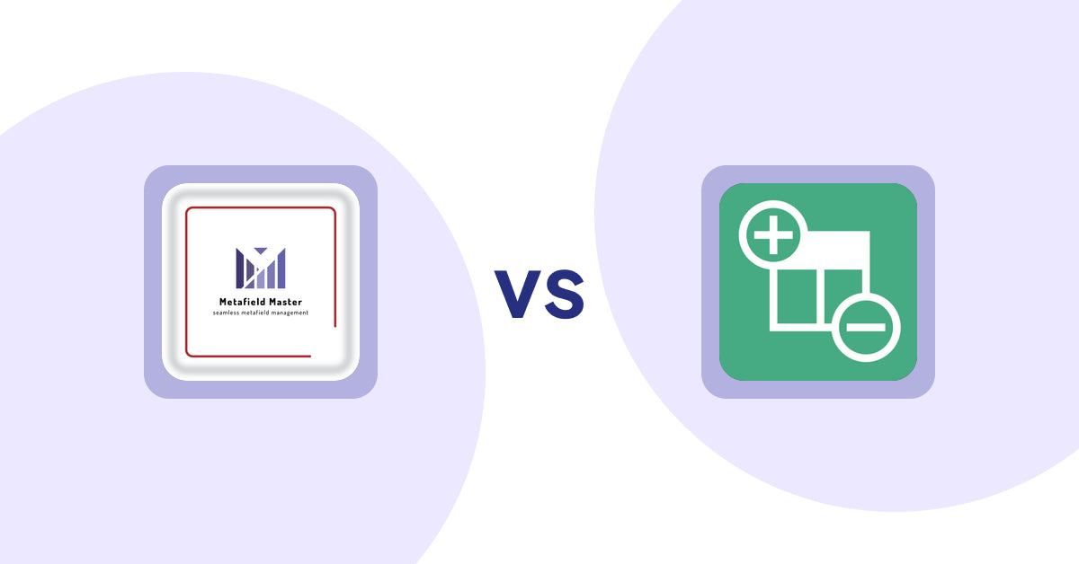 Shopify Metafield Apps: Metafield Master vs SWT Products Custom Fields