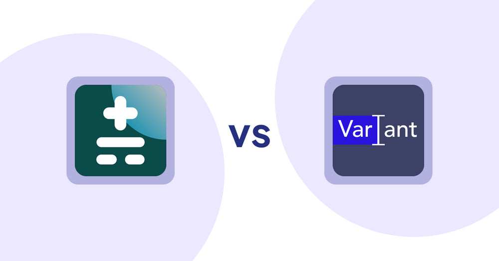 Shopify Metafield Apps: Metafields Custom Field Master vs Variant Description OMG