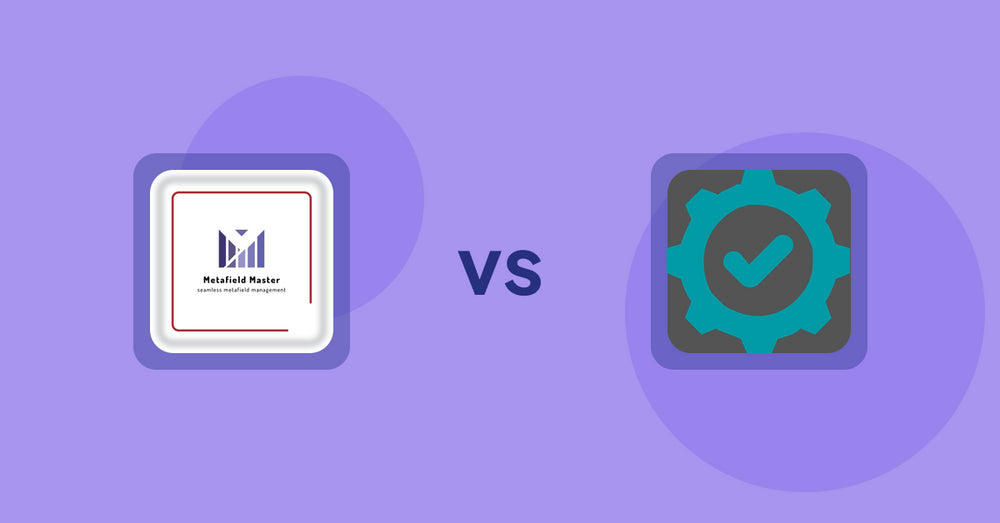 Shopify Metafield Apps: Metafield Master vs ProductVogue