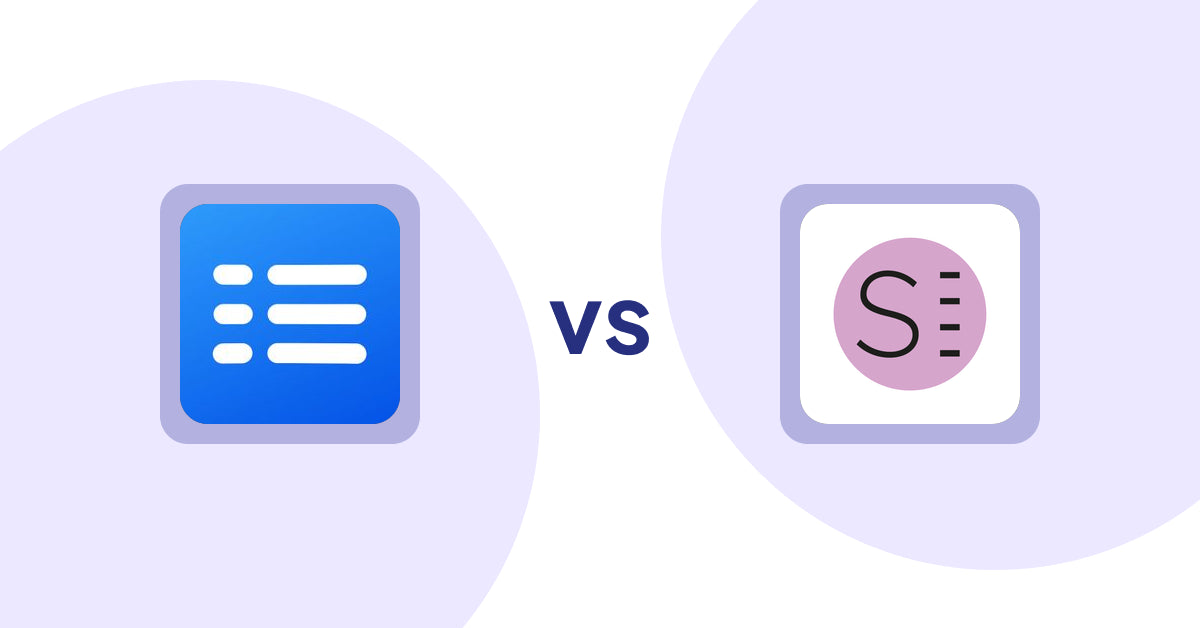 Shopify Metafield Apps: Easy Specification Table vs SizeMe