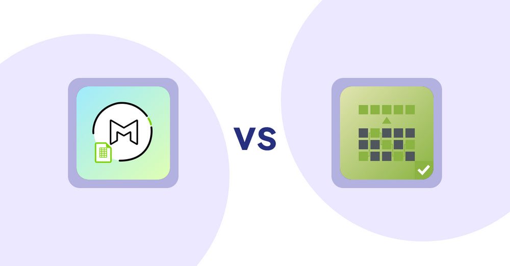 Shopify Metafield Apps: Mport ‑ Bulk Metafield Import vs #ProductReference