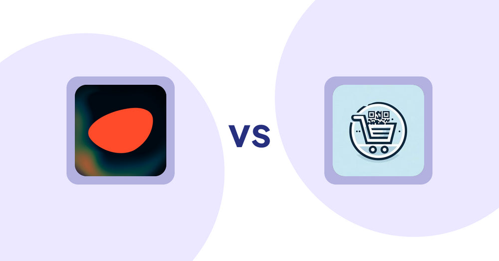 Shopify Product Display Apps: Pietra: AI Product Designer vs QR Cartify