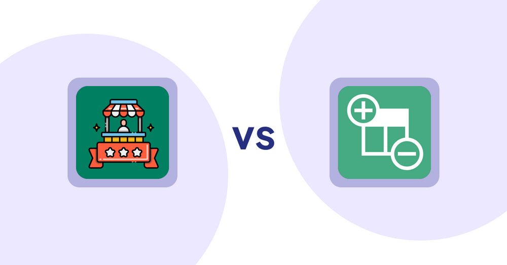 Shopify Metafield Apps: Vendor Info By Nexlerate vs SWT Products Custom Fields