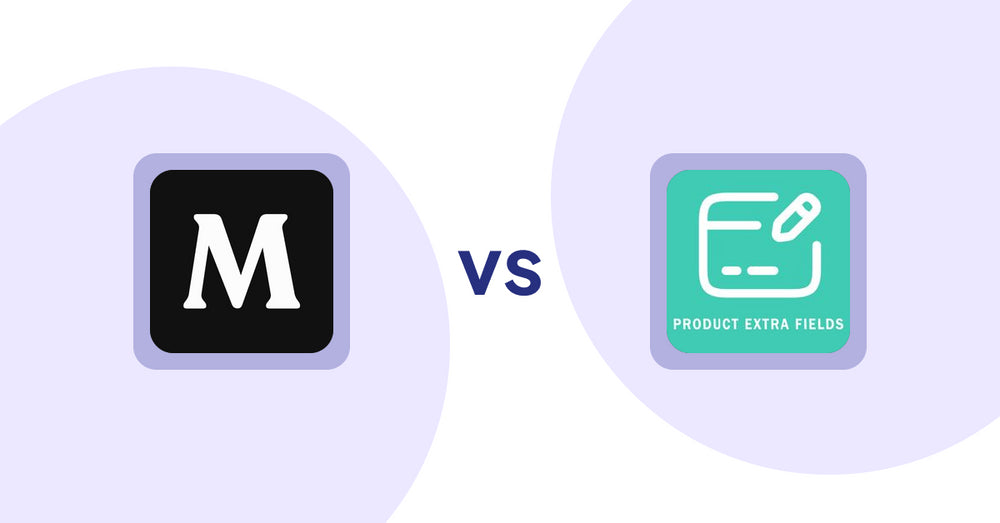 Shopify Metafield Apps: Native Metafields vs Product Extra Fields ‑Soronix