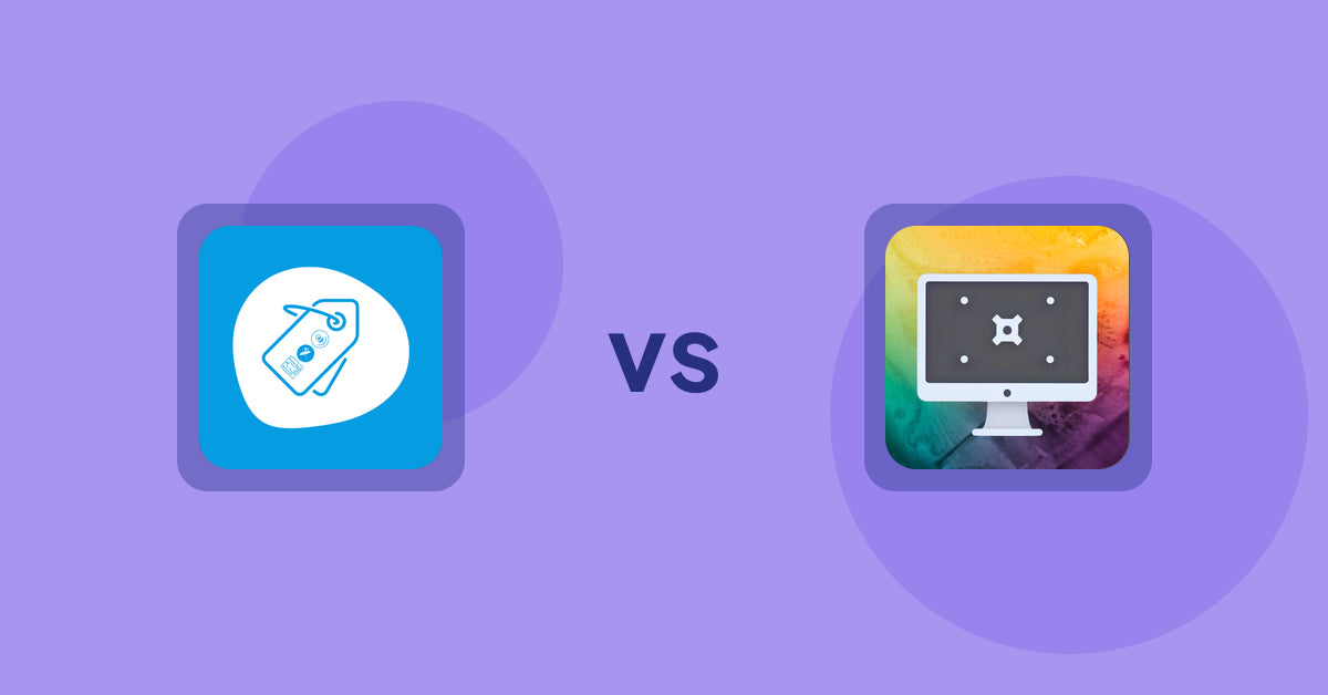 Shopify Product Display Apps: Extendons Product Tag Images vs PC Builder