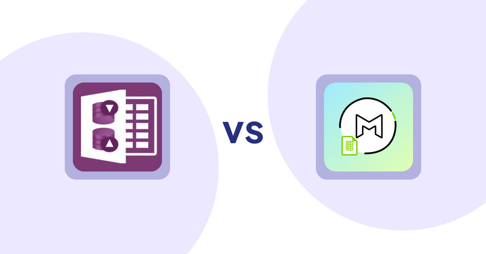 Shopify Metafield Apps: S‑BULK Excel Like Product Edit vs Mport ‑ Bulk Metafield Import