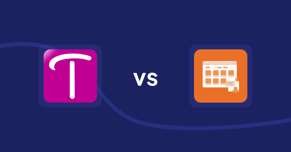 Shopify Product Display Apps: WS Transparency vs Meetanshi PDF Product Catalog