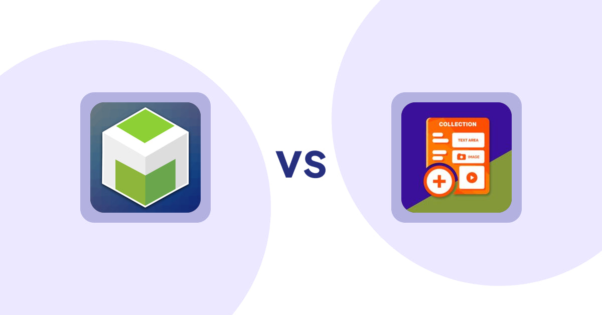 Shopify Metafield Apps: Metafields Manager vs Collection Additional Fields