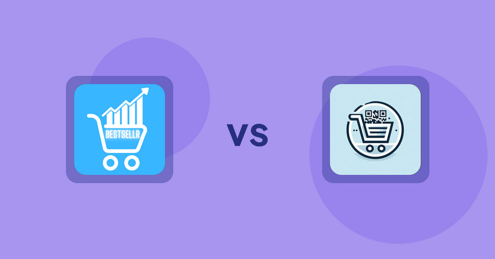 Shopify Product Display Apps: Bestsellr vs QR Cartify