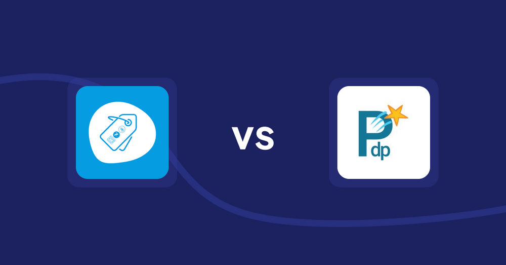 Shopify Product Display Apps: Extendons Product Tag Images vs PDP Star