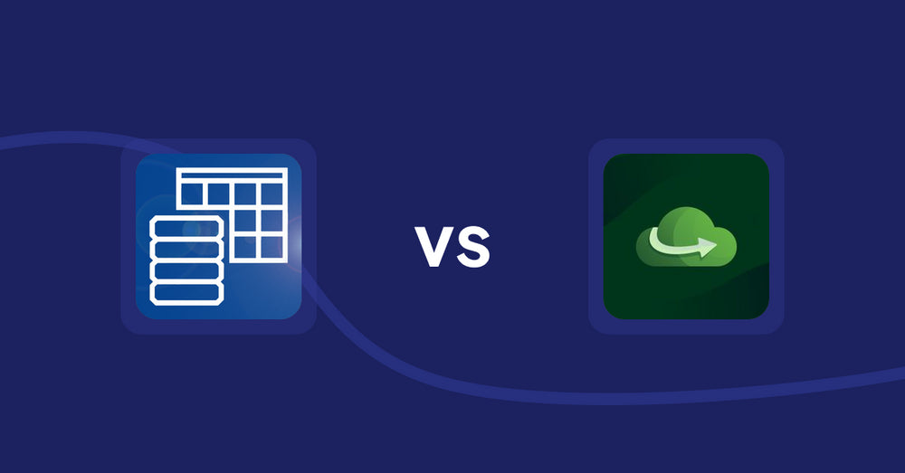 Shopify Metafield Apps: TablePress ‑ Data Tables vs Akeans Upload Hike