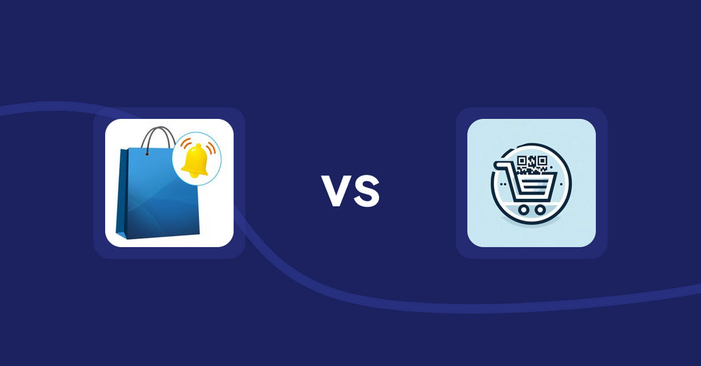 Shopify Product Display Apps: CartBar ‑ Product Purchase Bar vs QR Cartify