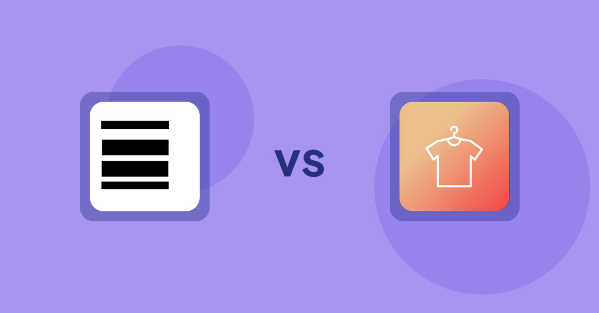 Shopify Metafield Apps: Meta fields editor vs. Laundry Symbols Clothing Care