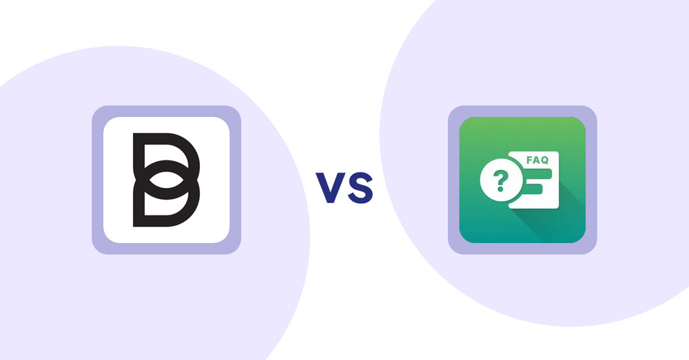 Shopify Product Display Apps: Botika: AI Models Pro Photos vs FAQ Expert: Product FAQ