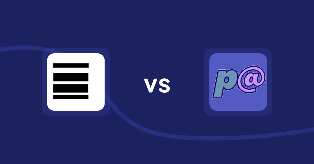 Shopify Metafield Apps: Meta fields editor vs Parameterizer