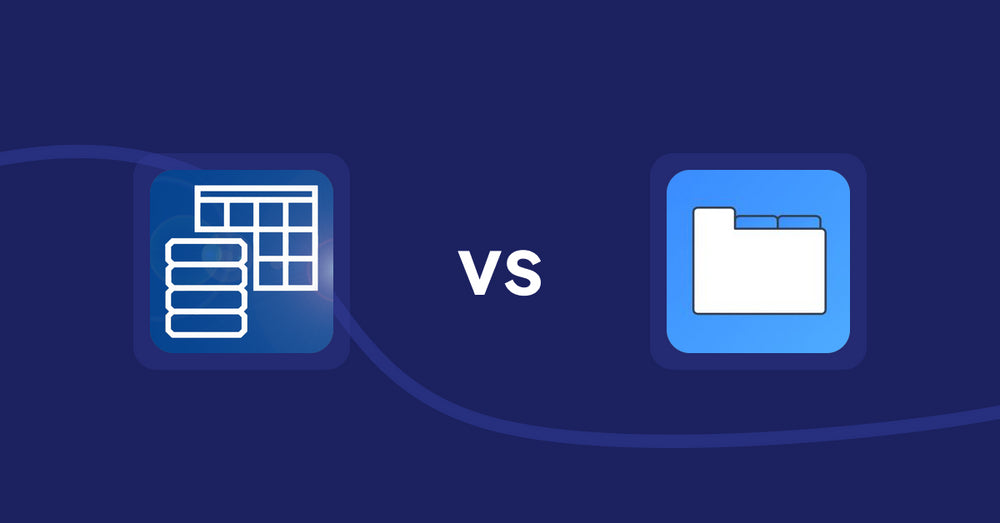 Shopify Metafield Apps: TablePress ‑ Data Tables vs POWR Product Tabs