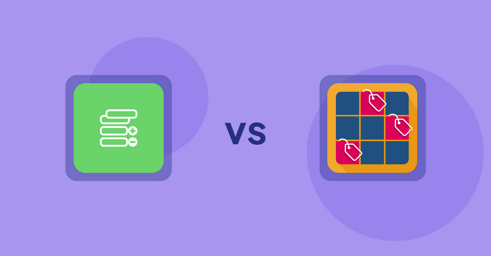 Shopify Metafield Apps: Bonify Custom Fields vs. [Soledis]HighlightsCollections