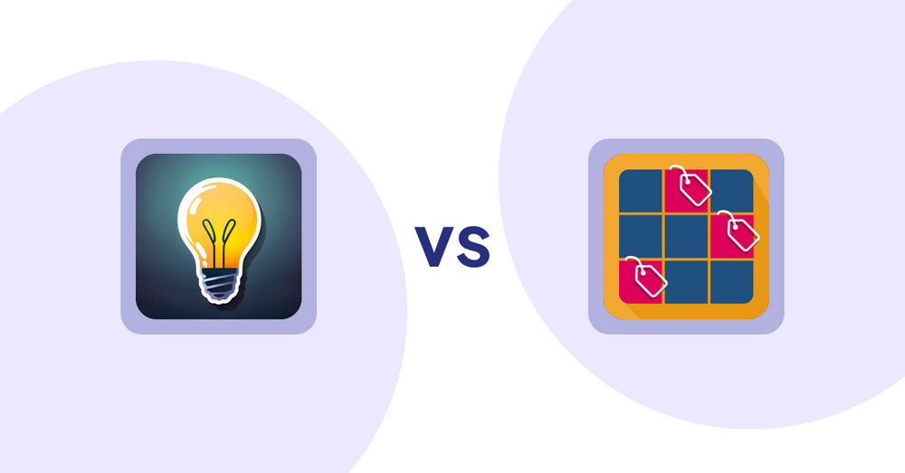 Shopify Metafield Apps: CopyZero ‑ AI Copy Writer vs [Soledis]HighlightsCollections