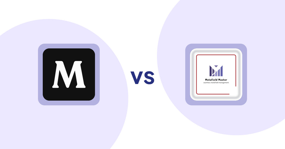 Shopify Metafield Apps: Native Metafields vs Metafield Master