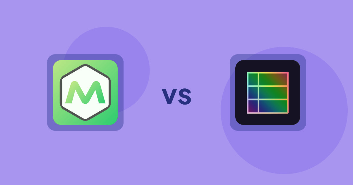 Shopify Metafield Apps: Metafields Guru vs TableFlow Specification Table