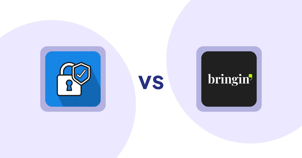 Shopify Product Display Apps: B2B Essential Locks vs Bringin