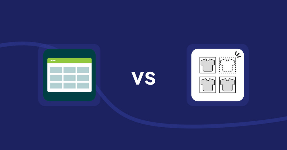 Shopify Product Display Apps: Product Table vs. シンプル売り切れ非表示｜在庫切れ商品の表示変更