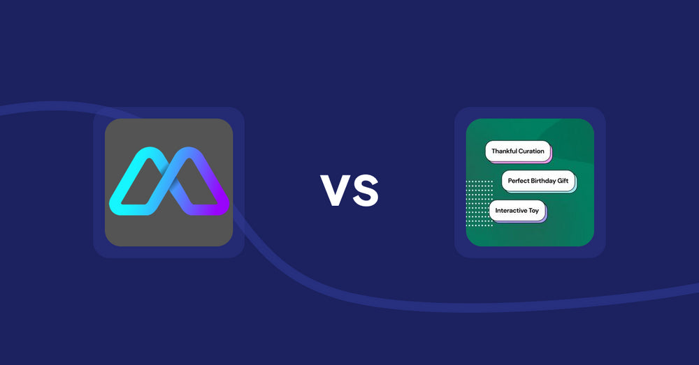 Shopify Product Display Apps: Metadrob: Create Virtual Store vs FeatureFrame ‑ Pretty Product