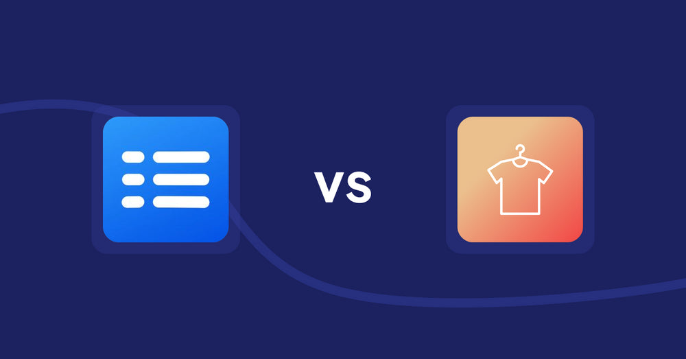 Shopify Metafield Apps: Easy Specification Table vs Laundry Symbols Clothing Care