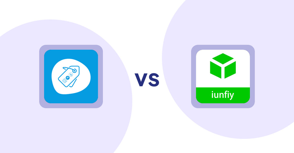 Shopify Product Display Apps: Extendons Product Tag Images vs iunfiy • Related Products