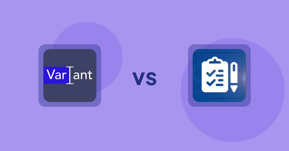 Shopify Metafield Apps: Variant Description OMG vs All in One Metafields