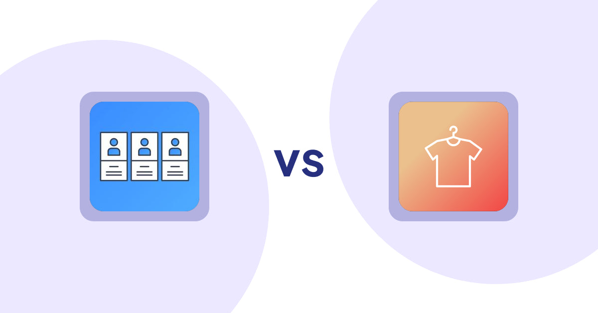 Shopify Metafield Apps: POWR: About Us | Team Profile vs Laundry Symbols Clothing Care