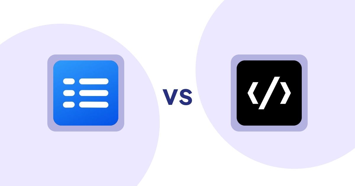 Shopify Metafield Apps: Easy Specification Table vs Better Site Verifications