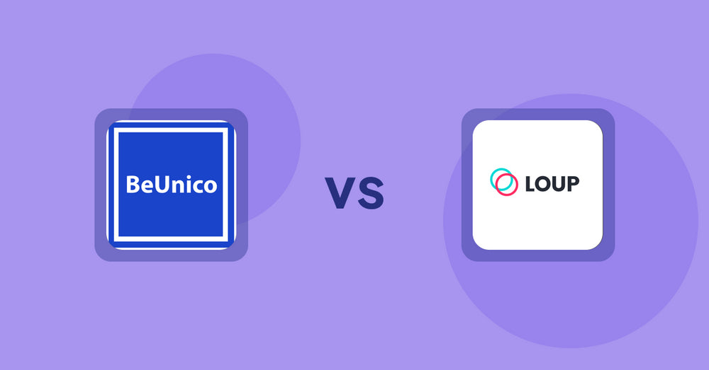 Shopify Product Display Apps: BeUnico vs Loup: Sell on Instagram