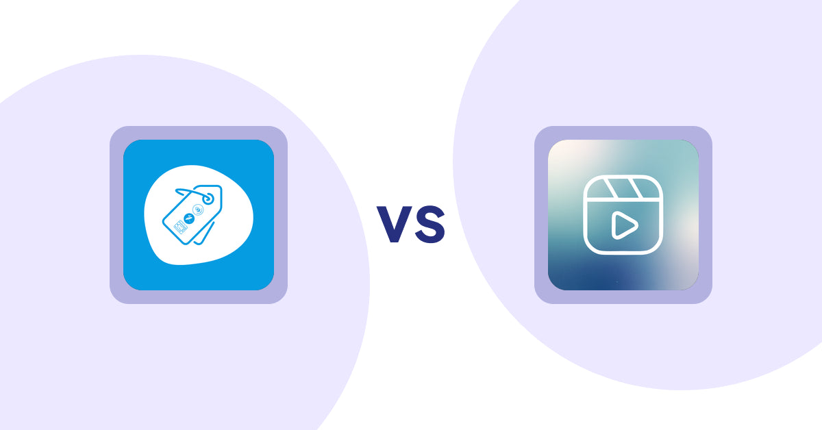 Shopify Product Display Apps: Extendons Product Tag Images vs Reelify ‑ Shoppable Reel Video