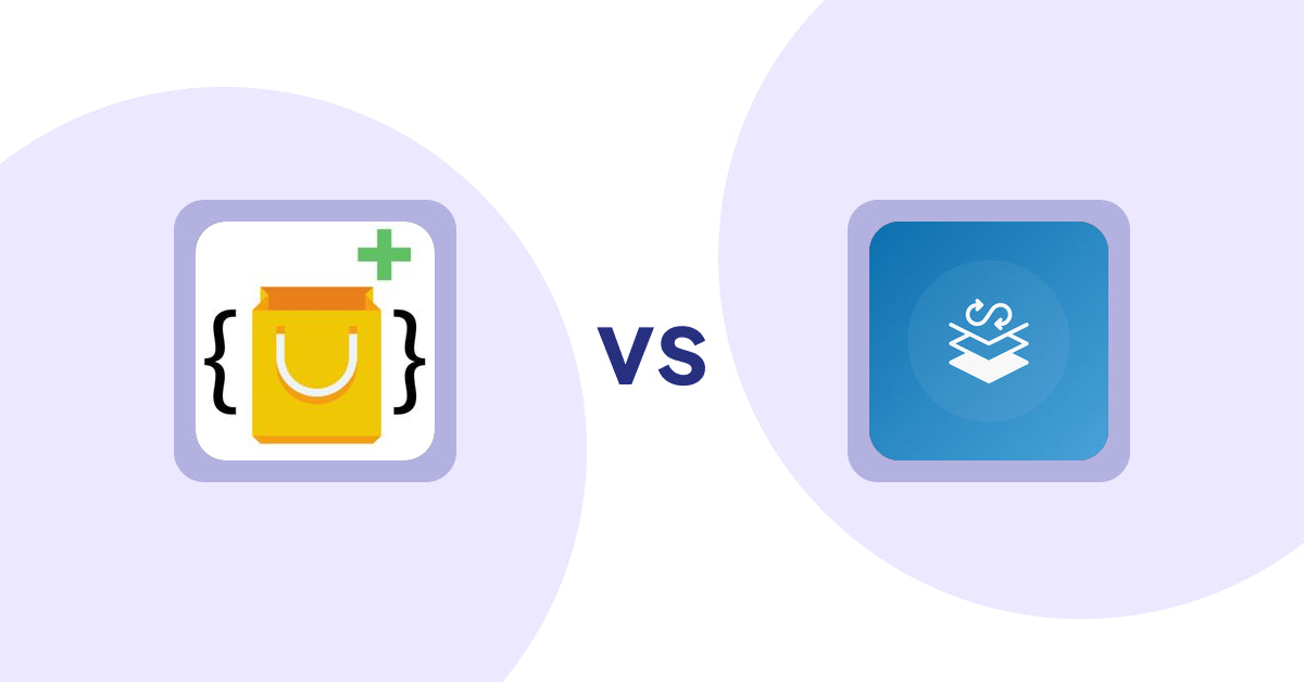 Shopify Metafield Apps: Metafields Plus vs Seota In/Out Meta Data