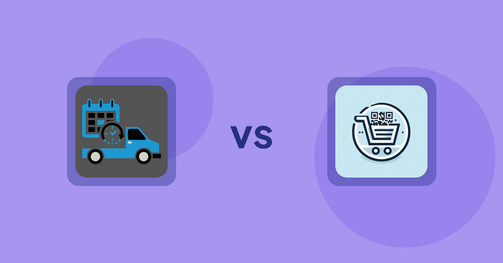 Shopify Product Display Apps: H3 Estimated Delivery vs QR Cartify