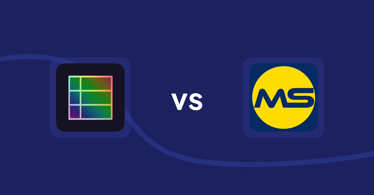 Shopify Metafield Apps: TableFlow Specification Table vs. Metafield Supreme