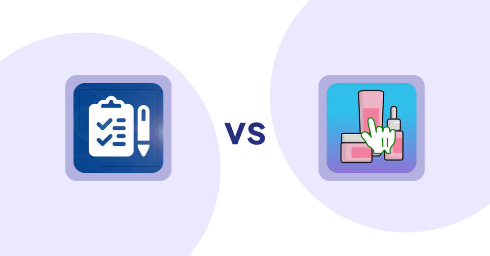 Shopify Metafield Apps: All in One Metafields vs Clickable Ingredients: Seetext