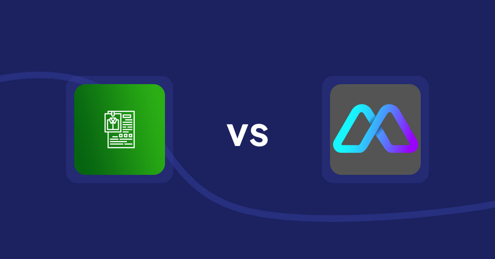 Shopify Product Display Apps: OC Product Size Chart vs Metadrob: Create Virtual Store