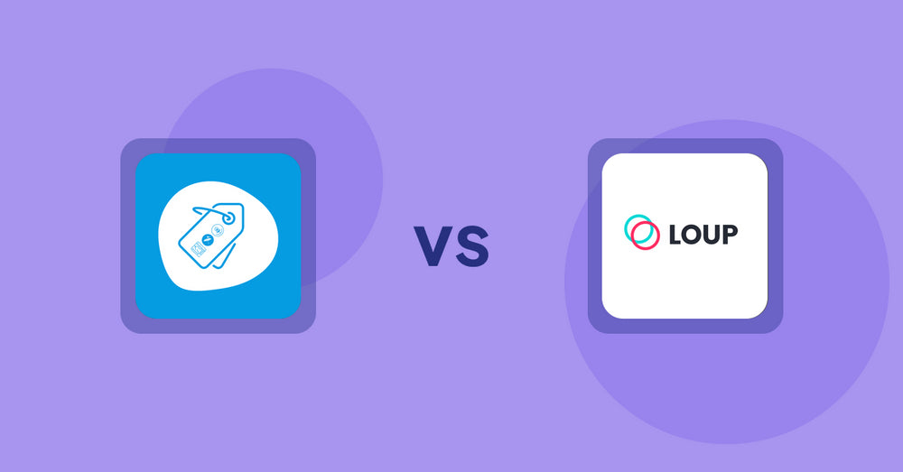 Shopify Product Display Apps: Extendons Product Tag Images vs. Loup: Sell on Instagram