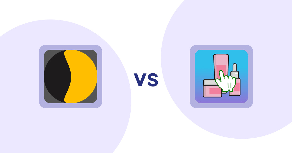 Shopify Metafield Apps: Metafy vs Clickable Ingredients: Seetext