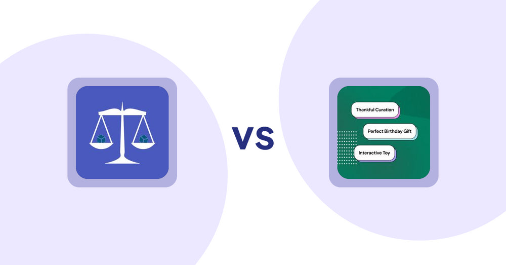 Shopify Product Display Apps: Equate ‑ Product Compare vs FeatureFrame ‑ Pretty Product