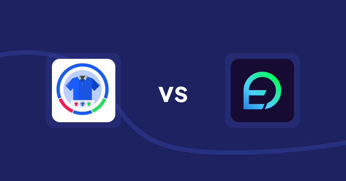 Shopify Product Display Apps: EVS ‑ Easy Variation Swatches vs EasyDisplay: Product Showcase