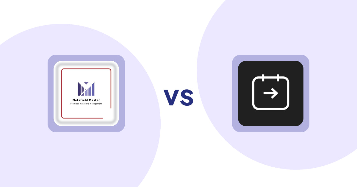 Shopify Metafield Apps: Metafield Master vs Days To Ship