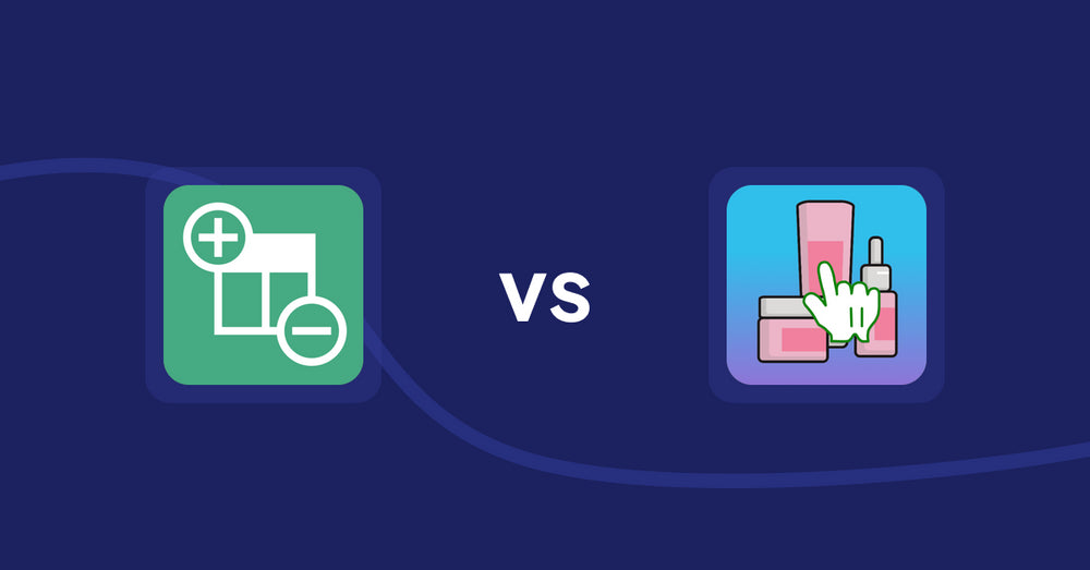 Shopify Metafield Apps: SWT Products Custom Fields vs Clickable Ingredients: Seetext