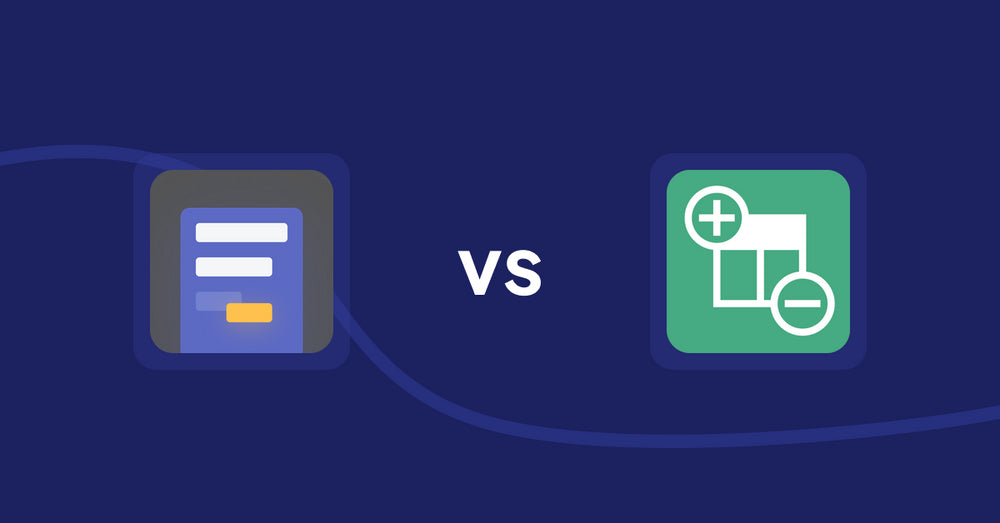 Shopify Metafield Apps: Airfields vs SWT Products Custom Fields